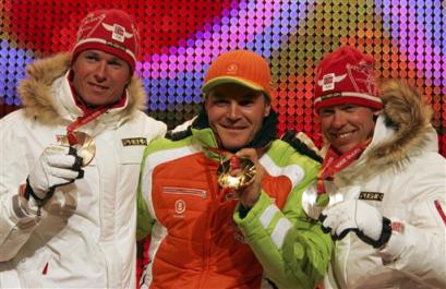 ANDRESEN Frode, , FISCHER Sven, , HANEVOLD Halvard. Torino 2006 Men Sprint