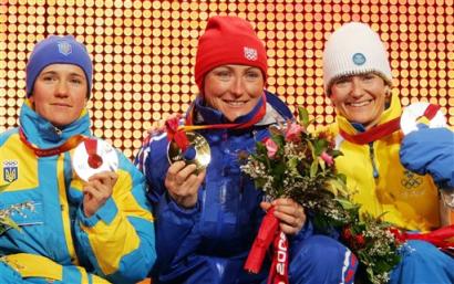 BAVEREL-ROBERT Florence, , EFREMOVA Lilia, , ZIDEK Anna Carin. Torino 2006 Women Sprint