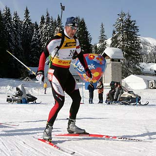 SUMANN Christoph. Pokljuka 2006 Men Sprint