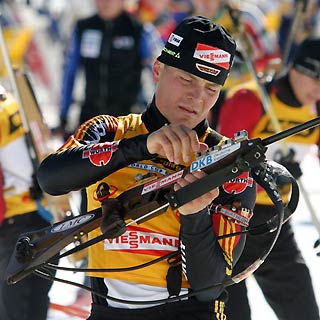 FISCHER Sven. Pokljuka 2006 Men Sprint