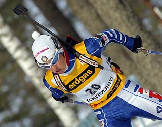 PONZA Michela. Kontiolahti 2006 Women Sprint