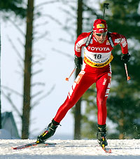 SIKORA Tomasz. Kontiolahti 2006 Men Sprint
