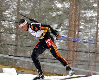 FISCHER Sven. Kontiolahti 2006 Men Pursuit