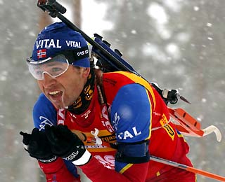 BJOERNDALEN Ole Einar. Kontiolahti 2006 Men Pursuit