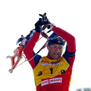 BJOERNDALEN Ole Einar. Holmenkollen 2006 Men Pursuit