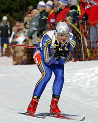 ZIDEK Anna Carin. Holmenkollen 2006 Women Pursuit