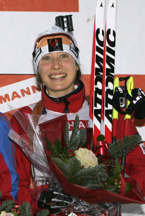 KOCHER Zina. Oestersund 2006 Women Individual