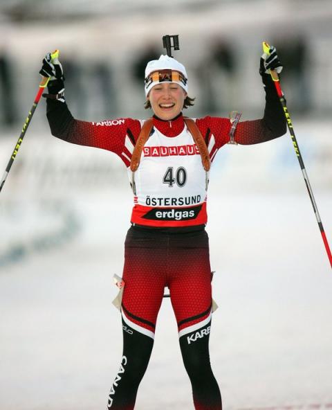 KOCHER Zina. Oestersund 2006 Women Individual