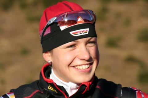 NEUNER Magdalena. Hochfilzen 2006 Sprint Women
