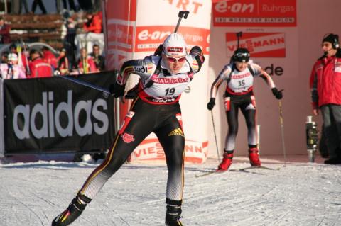 APEL Katrin. Hochfilzen/Osrblie 2006 Women Sprint