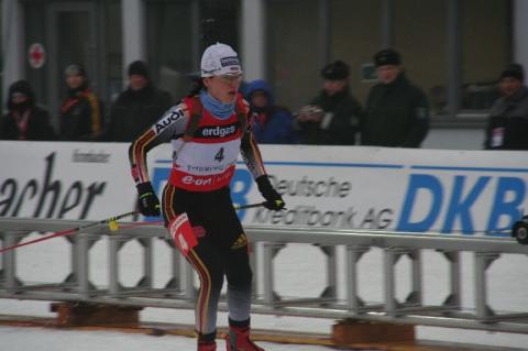 LANG Kathrin. Oberhof 2007 Women Sprint