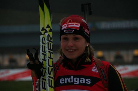 NEUNER Magdalena. Oberhof 2007 Women Sprint