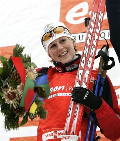 BAILLY Sandrine. Ruhpolding 2007. Women Sprint.
