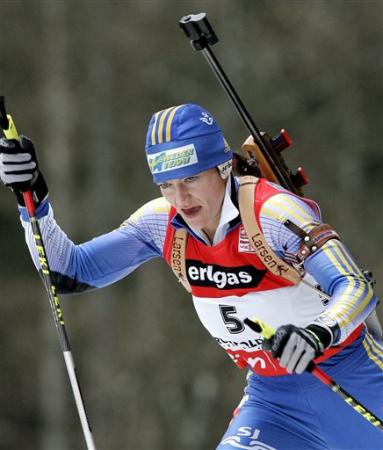ZIDEK Anna Carin. Ruhpolding 2007. Women Sprint.