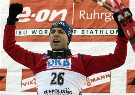 BJOERNDALEN Ole Einar. Ruhpolding 2007. Men Sprint.