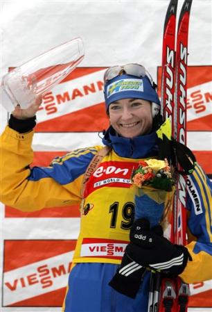 ZIDEK Anna Carin. Pokljuka 2007. Women Sprint.