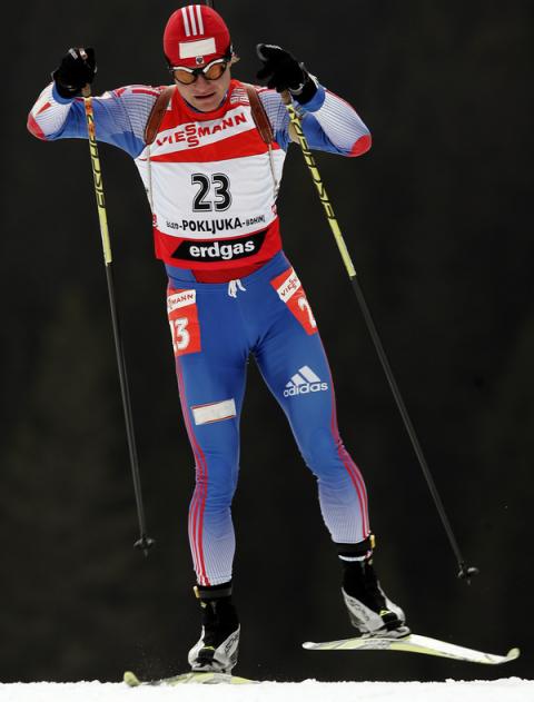 ROZHKOV Sergei. Pokljuka 2007. Men Sprint.