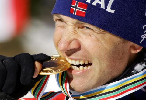 BJOERNDALEN Ole Einar. WCH 2007. Antholz. Men sprint