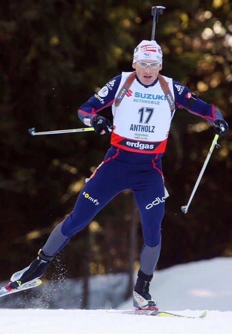 POIREE Raphael. WCH 2007. Antholz. Men sprint