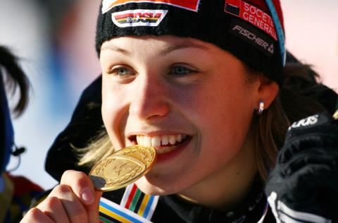 NEUNER Magdalena. WCH 2007. Antholz. Women sprint