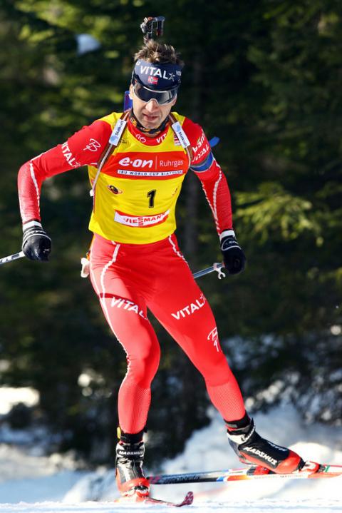 BJOERNDALEN Ole Einar. WCH 2007. Antholz. Men pursuit