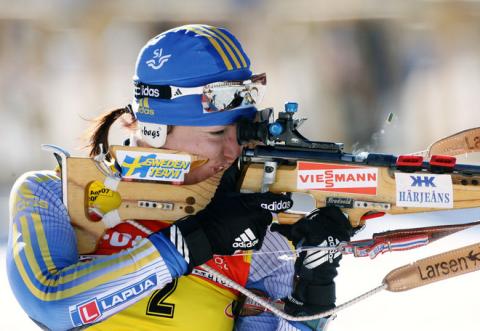 ZIDEK Anna Carin. WCH 2007. Antholz. Women pursuit
