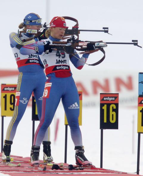 IOURIEVA Ekaterina. Lahti 2007. Sprint women.