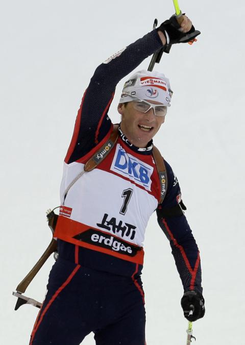 POIREE Raphael. Lahti 2007. Pursuit men.