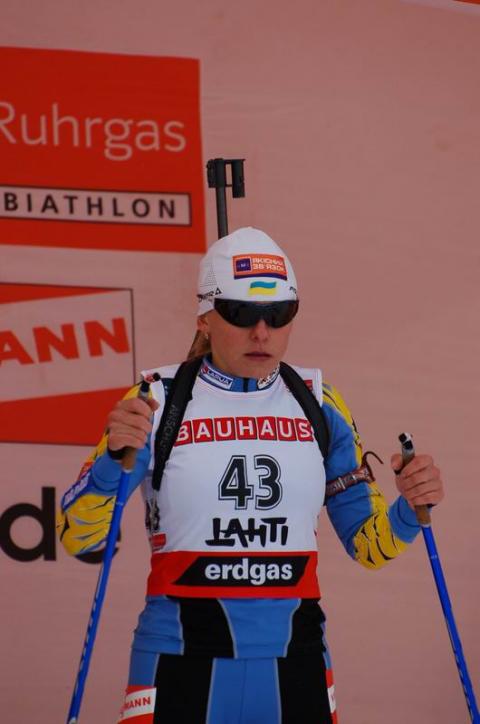 KHVOSTENKO Oksana. Lahti 2007. Individual women.