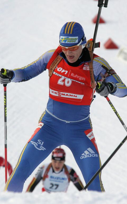 ZIDEK Anna Carin. Khanty Mansiysk 2007. Women sprint.