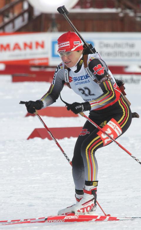 HENKEL Andrea. Khanty Mansiysk 2007. Women sprint.