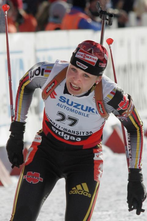 NEUNER Magdalena. Khanty Mansiysk 2007. Women sprint.