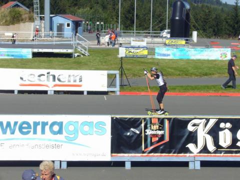 Obergof 2007. Germany Summer Biathlon championship.