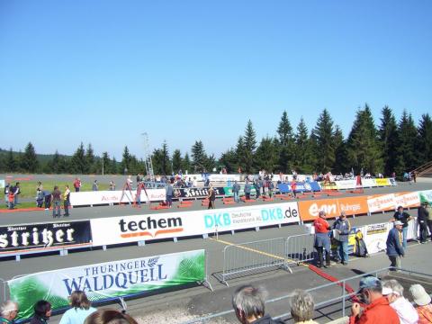 Obergof 2007. Germany Summer Biathlon championship.