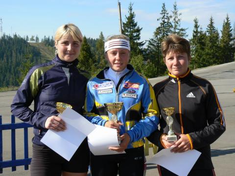 KHVOSTENKO Oksana, , MELNIKOVA Oksana, , RUD Tetiana. Tysovets 2007. Ukrainian national championship (part2)