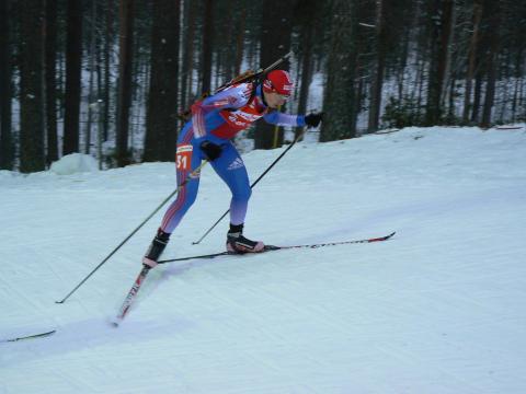 ANISIMOVA Olga. Kontiolahti 2007. World Cup 1 (part 2)