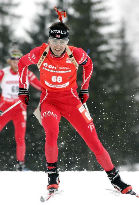 BJOERNDALEN Ole Einar. Hochfilzen 2007. Sprint. Men.