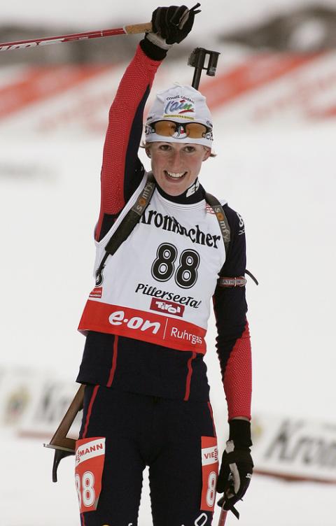 BAILLY Sandrine. Hochfilzen 2007. Sprint. Women.