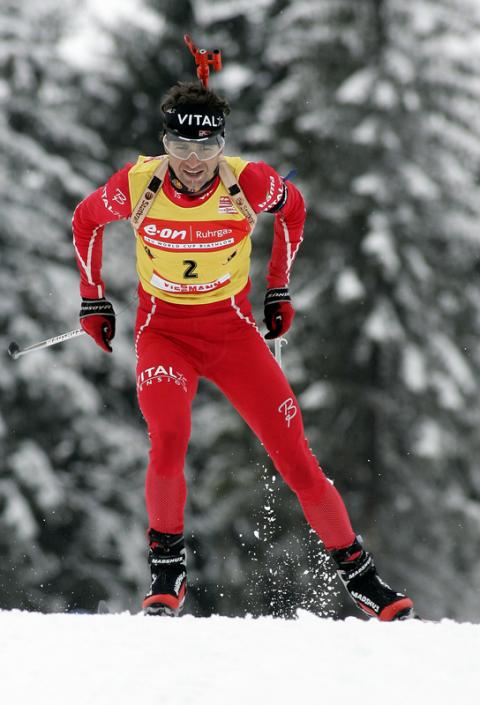 BJOERNDALEN Ole Einar. Hochfilzen 2007. Pursuit. Men.