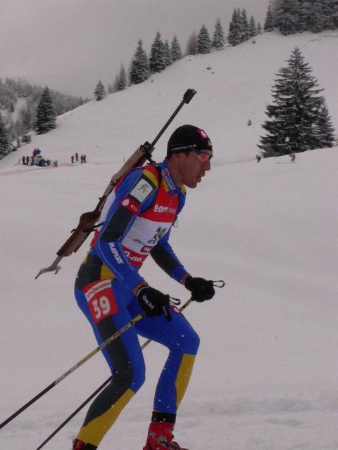 AIDAROV Alexei. Hochfilzen 2007. Ukrainian team.