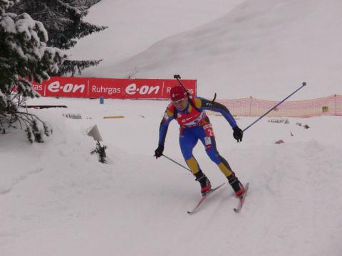 DERKACH Vyacheslav. Hochfilzen 2007. Ukrainian team.