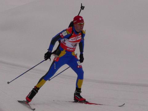 DERKACH Vyacheslav. Hochfilzen 2007. Ukrainian team.