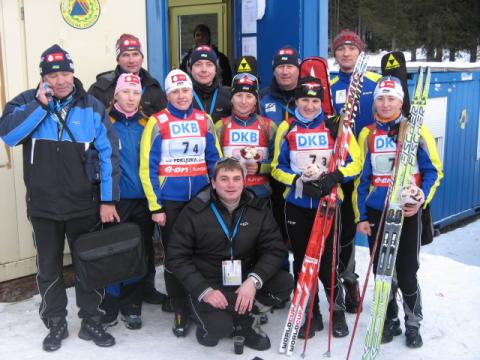 Pokljuka 2007. Ukrainian team