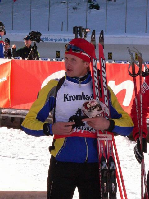 BEREZHNOY Oleg. Pokljuka 2007. Ukrainian team