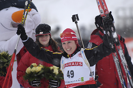 WILHELM Kati. Oberhof 2008 Women Sprint