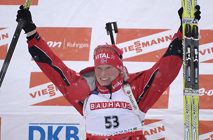 BERGER Tora. Oberhof 2008 Women Sprint