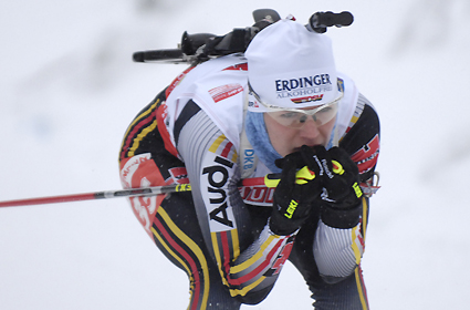 LANG Kathrin. Oberhof 2008 Women Sprint