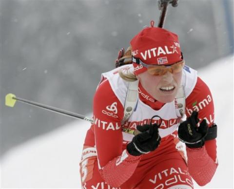 BERGER Tora. Oberhof 2008 Women Sprint
