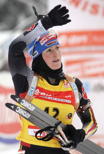 BECK Martina. Oberhof 2008 Women Sprint
