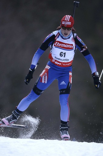 SLEPTSOVA Svetlana. Ruhpolding 2008. Sprint. Women.